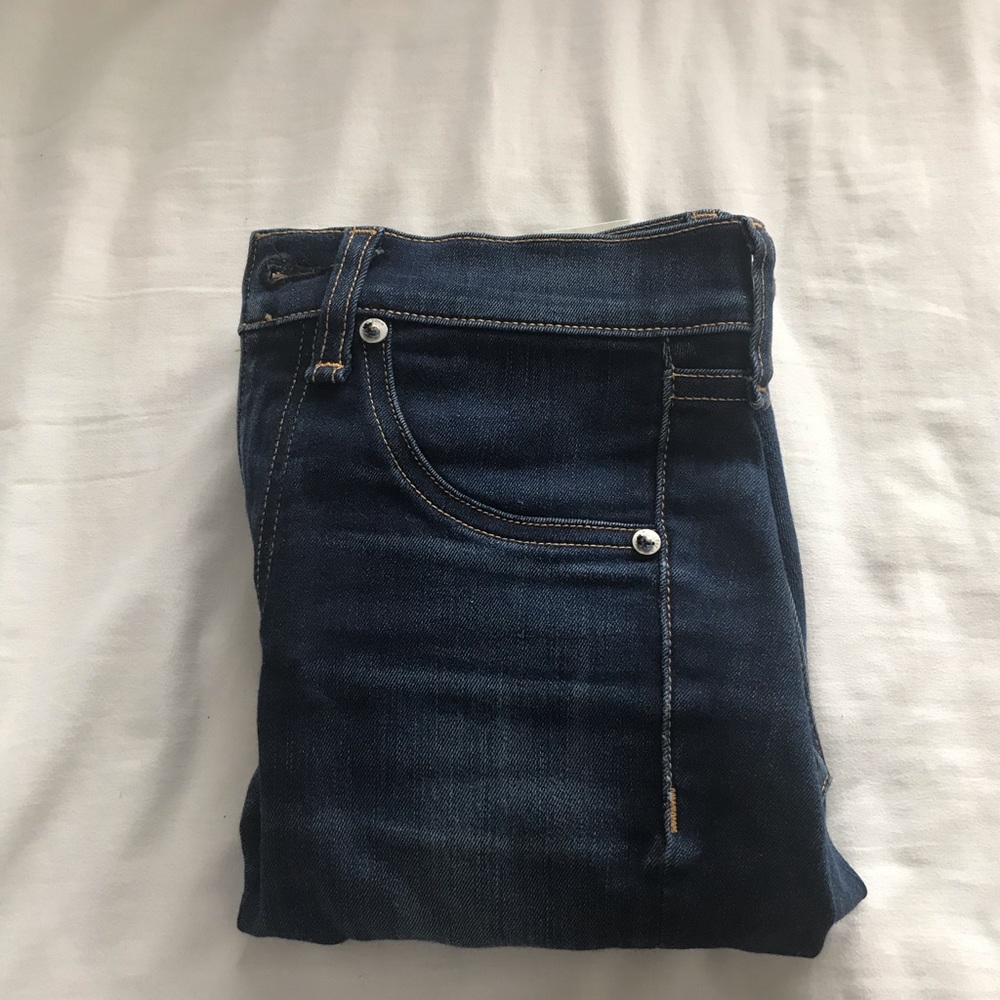 Dark wash rag & bone jeans